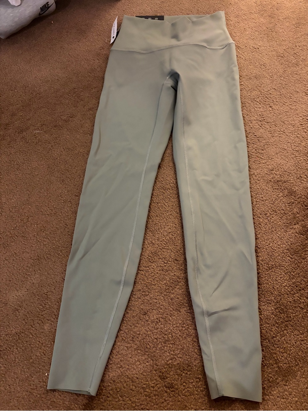 Aritzia High-Rise Sage Green Performance Leggings